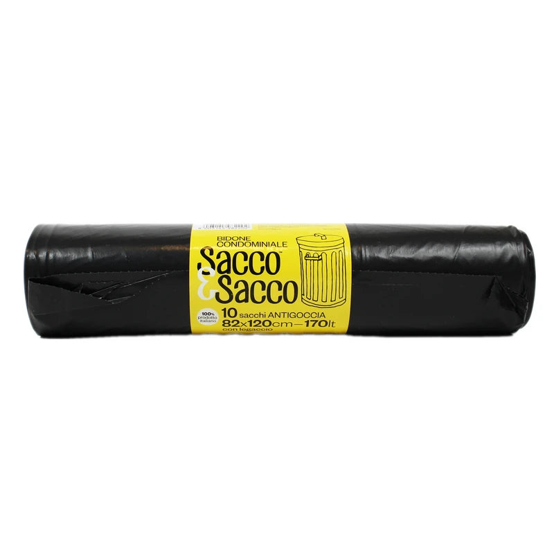 GEL SAC 10 SACCHI PATTUMIERA CONDOMINIALE 82x120 gr80
