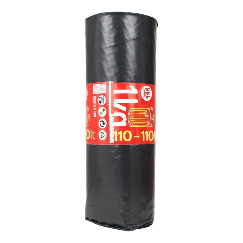 GEL SAC SACCHI RIFIUTI NERI CONDOMINIALI 72x110 IN ROTOLO 1kg 10 PZ