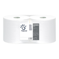 PAPERNET BOBINA CARTA ASCIUGATUTTO INDUSTRIALE 2 ROTOLI 2 VELI 568 STRAPPI FORMATO PROFESSIONALE