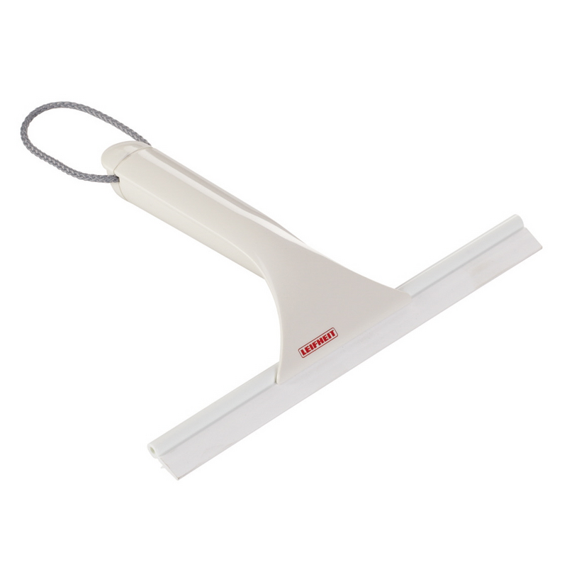 LEIFHEIT CABINO IDEALE PULIZIA PARETI DOCCIA IN VETRO E ACRILICO CON LAMINA 24 CM E FILO DI AGGANCIO
