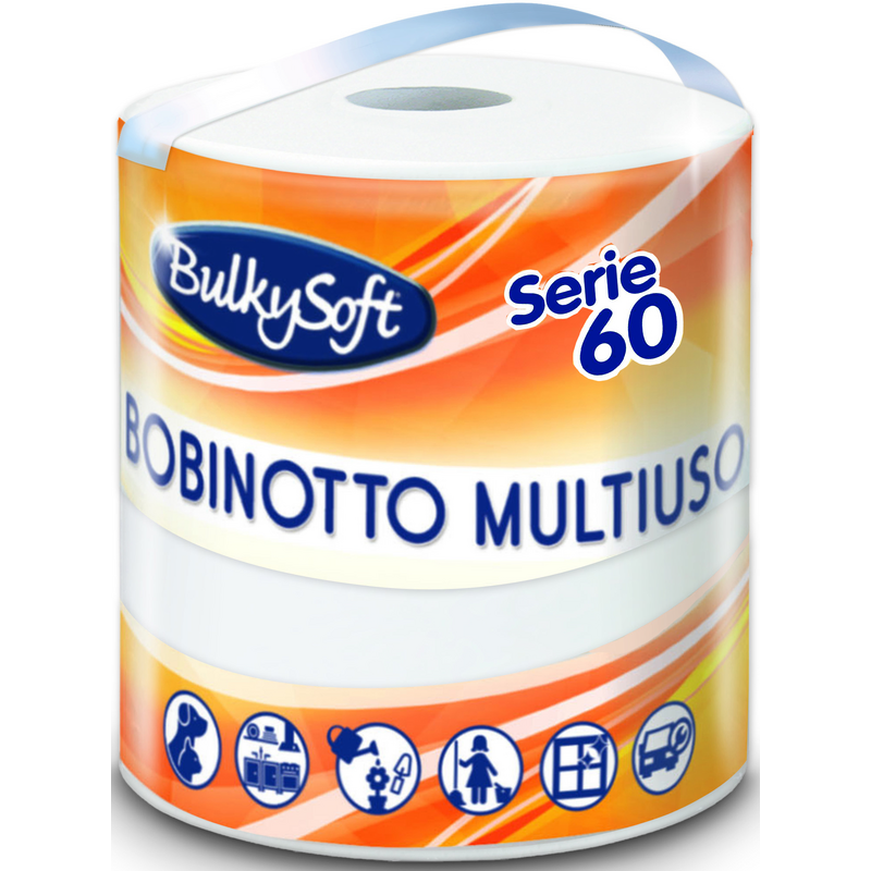 BULKYSOFT BOBINOTTO MULTIUSO SCIUGATUTTO 60 METRI 2 VELI