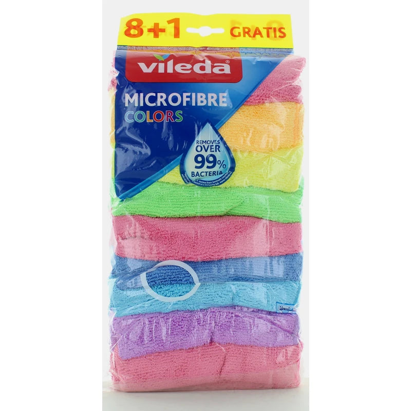 VILEDA MICROFIBRA PANNI COLORS 8 PEZZI