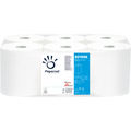 PAPERNET ASCIUGAMANO 6 ROTOLI CENTREFEED PURA CELLULOSA COLORE BIANCO 2 VELI 450 STRAPPI