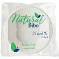 BIBO NATURAL 25 SCODELLE BIODEGRADABILI e COMPOSTABILI 500cc