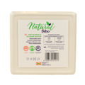 BIBO NATURAL 25 PIATTI QUADRATI DM 16 cm BIODEGRADABILI E e COMPOSTABILI