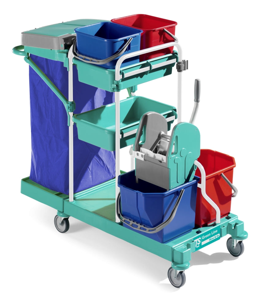 Carrello professionale TTS Green 150 con montanti in Rilsan