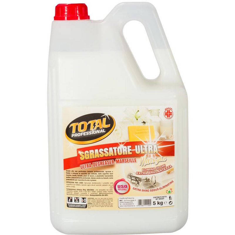 TOTAL PROFESSIONAL SGRASSATORE ULTRA MARSIGLIA TANICA 5 KG