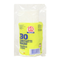 GEL SAC 30 SACCHETTI BAGNO BIANCHI PROFUMATI ANTIGOCCIA 42x55 CM 15 LITRI ROTOLO