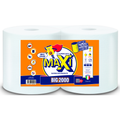 MAXI BOBINA ASCIUGATUTTO BIG 2000 2 ROTOLI 2 VELI 424 STRAPPI MILLE UTILIZZI