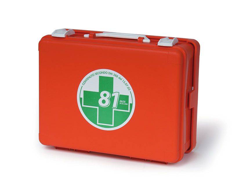 VALIGETTA MEDICA VUOTA PER PRONTO SOCCORSO Dimensioni esterne mm 285 x 200 x 85