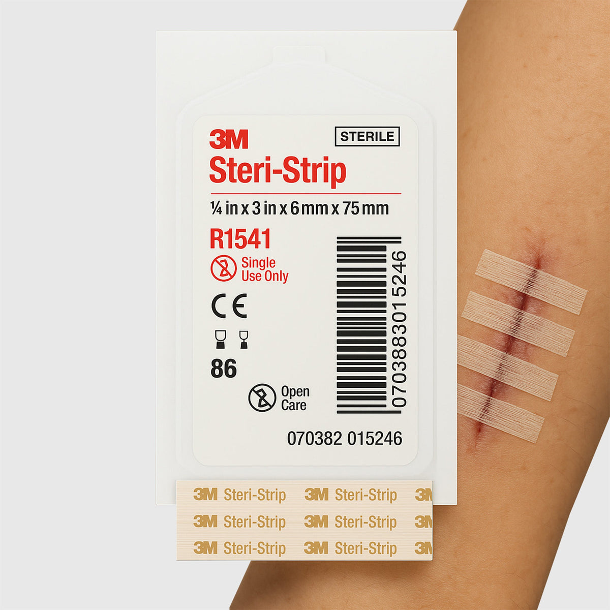 CEROTTO STRIP misura 6x38mm (6 strisce)