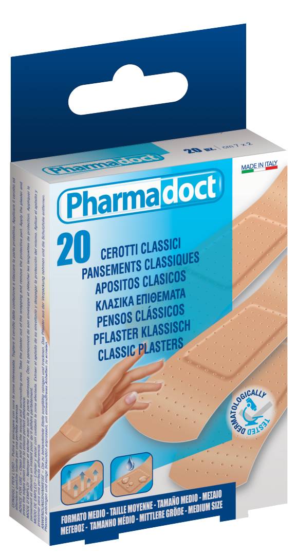 CEROTTI CLASSICI 20 PZ MISURA 7 x 2 CM