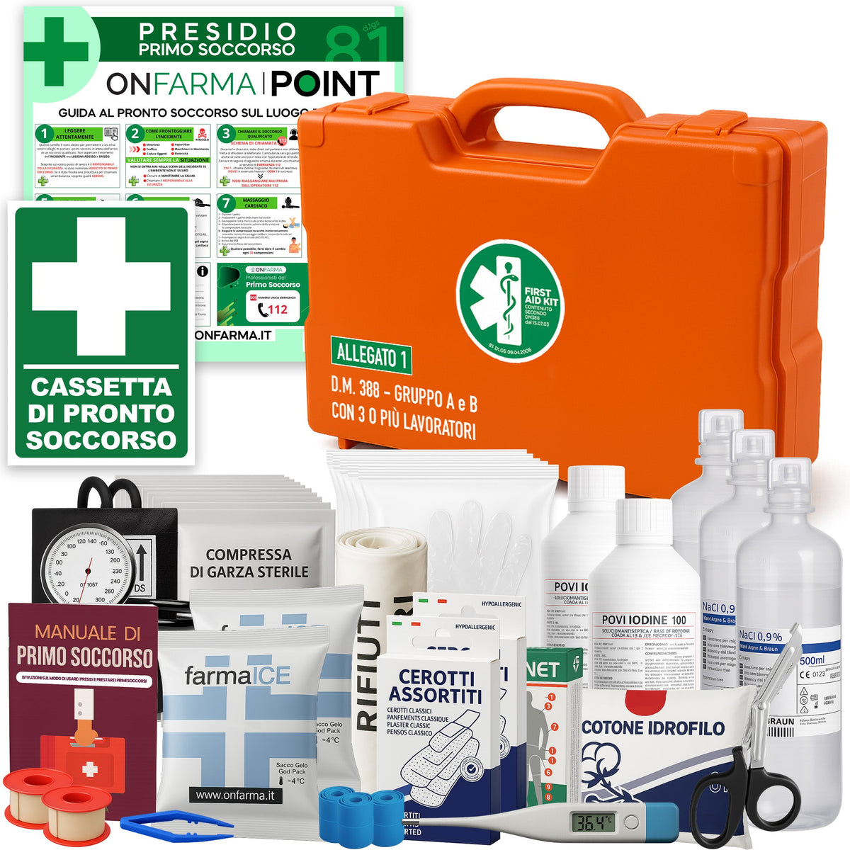 Cassetta Pronto Soccorso (3 o più lavoratori) ALLEGATO 1
