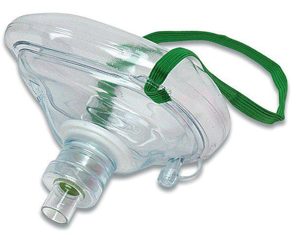 MASCHERINA DI RIANIMAZIONE CON VALVOLA RCP Rianimazione cardio-polmonare (RCP)