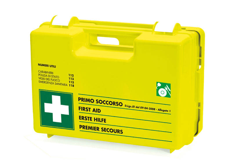Cassetta pronto soccorso HACCP ristoranti per aziende con 3 o più lavoratori