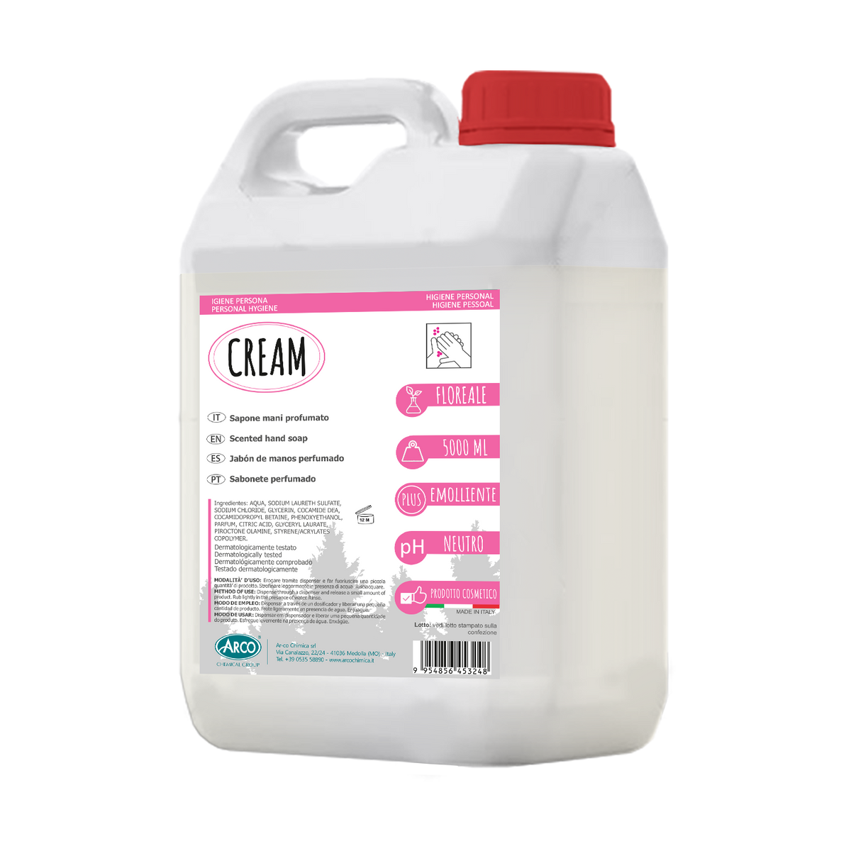 Crema Lavamani profumata Cream - 750 ML