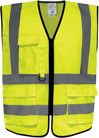 GILET DI SEGNALAZIONE AD ALTA VISIBILITÀ ABBIGLIAMENTO TECNICO GILPOCK