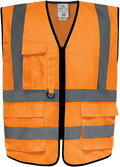 GILET DI SEGNALAZIONE AD ALTA VISIBILITÀ ABBIGLIAMENTO TECNICO GILPOCKOR