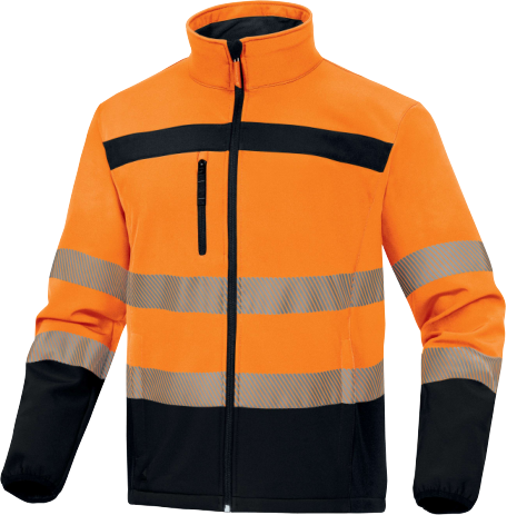 SOFTSHELL IDROREPELLENTE AD ALTA VISIBILITÀ ABBIGLIAMENTO TECNICO LULEA2HV