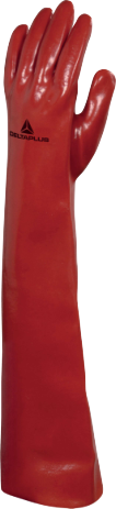 GUANTO IMPERMEABILE RINFORZATO PROTEZIONE CHIMICA PVCC600