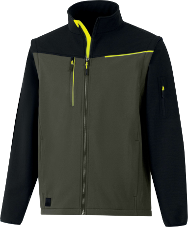 SOFTSHELL IMPERMEABILE 2 IN 1 ABBIGLIAMENTO OUTDOOR SOCCIA