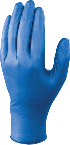 GUANTO IMPERMEABILE MONOUSO NON TALCATO PROTEZIONE CHIMICA V1420