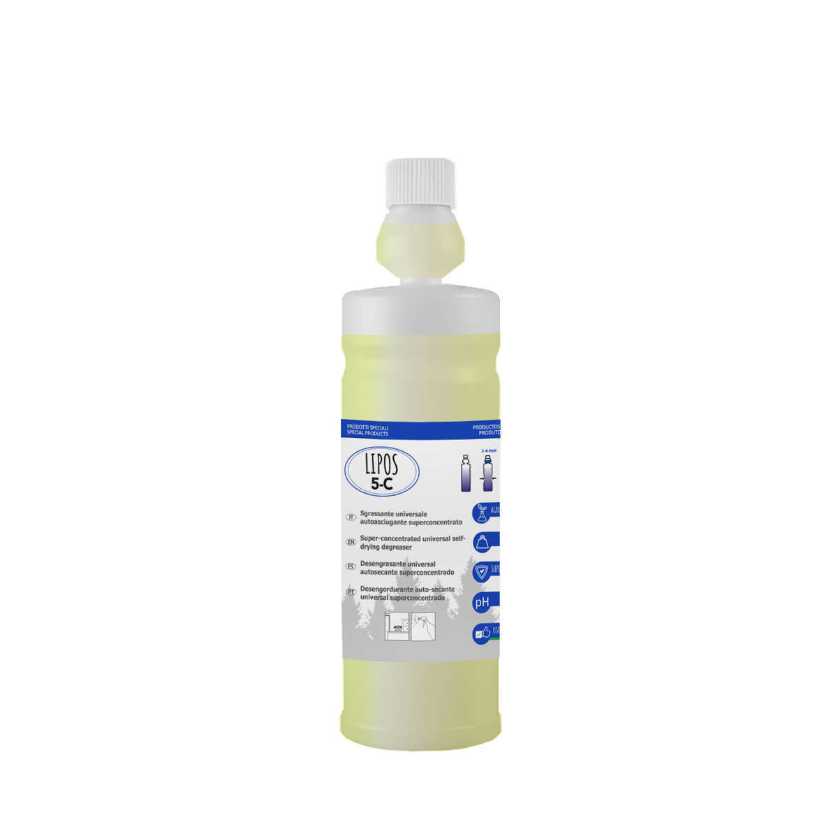 Multiuso Sgrassante Lipos 5-C - 1 LT