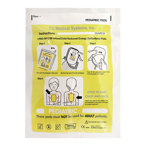 CU Medical I-PAD NF1200 Elettrodi pediatrici