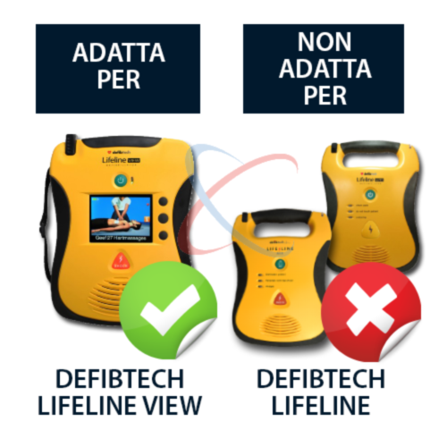 Defibtech Lifeline View elettrodi adulto