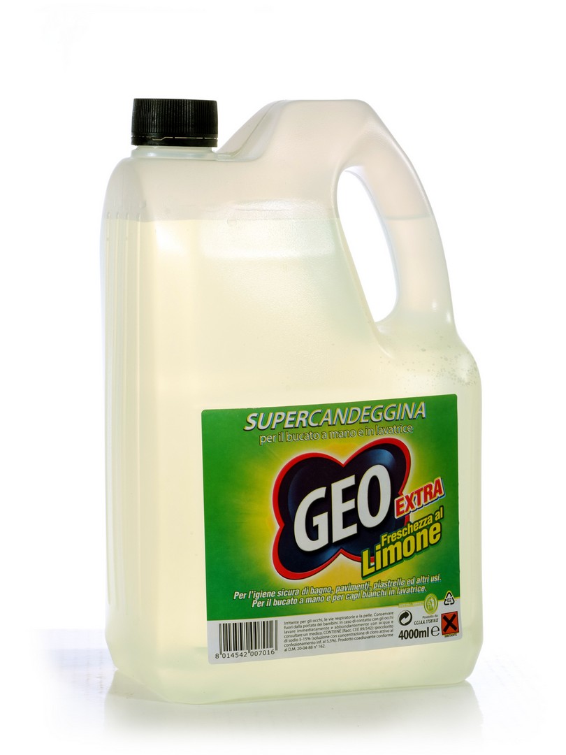 GEO Cloro candeggina igienizzante al limone - 4 L