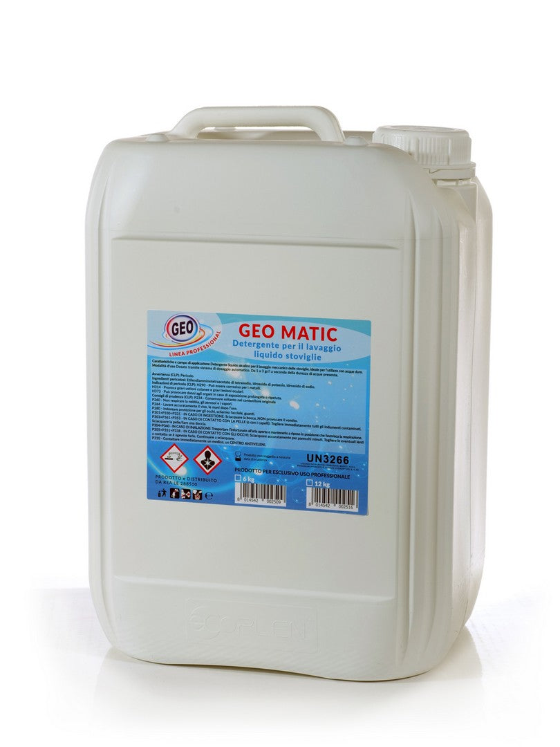GEO Matic detergente lavastoviglie per acque dure - 12 kg