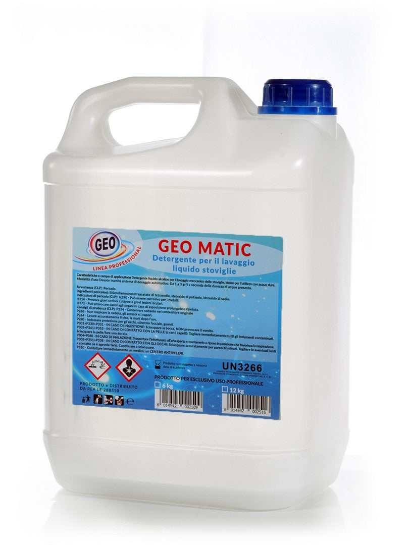 GEO Matic detergente lavastoviglie per acque dure - 6 kg