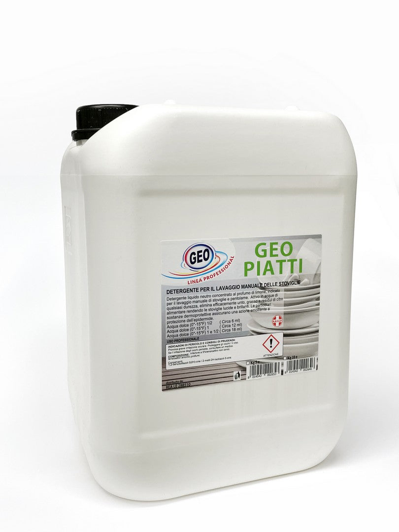 GEO Piatti detergente stoviglie concentrato al limone - 10 kg