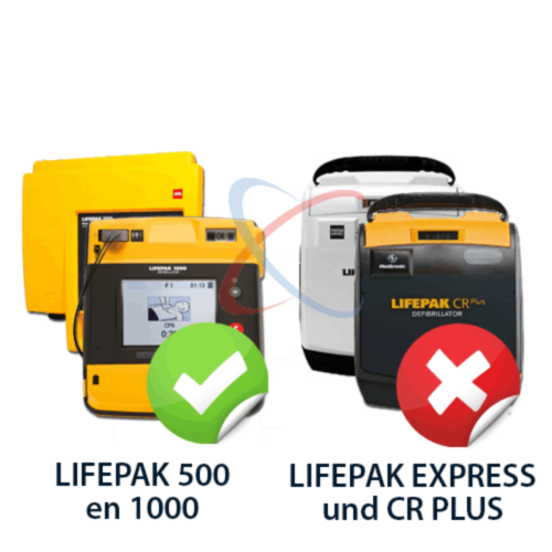 Physio-Control Staffa a parete Lifepak 500 e 1000