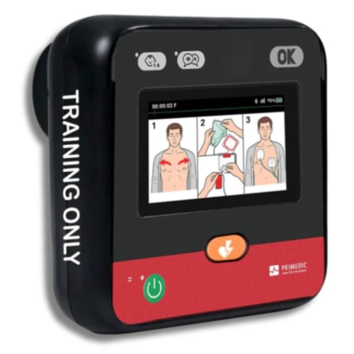 Defibrillatore trainer Primedic HeartSave myPAD Trainer con schermo LCD