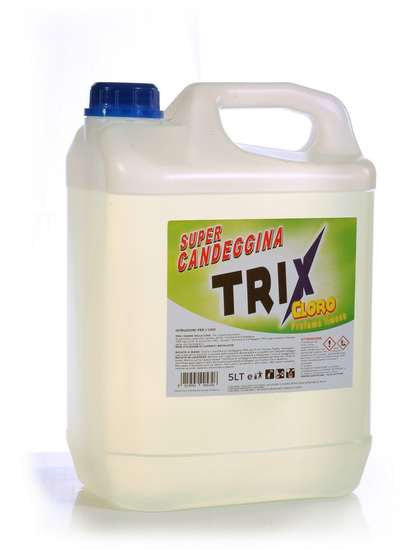 TRIX Cloro candeggina igienizzante al limone - 5 L