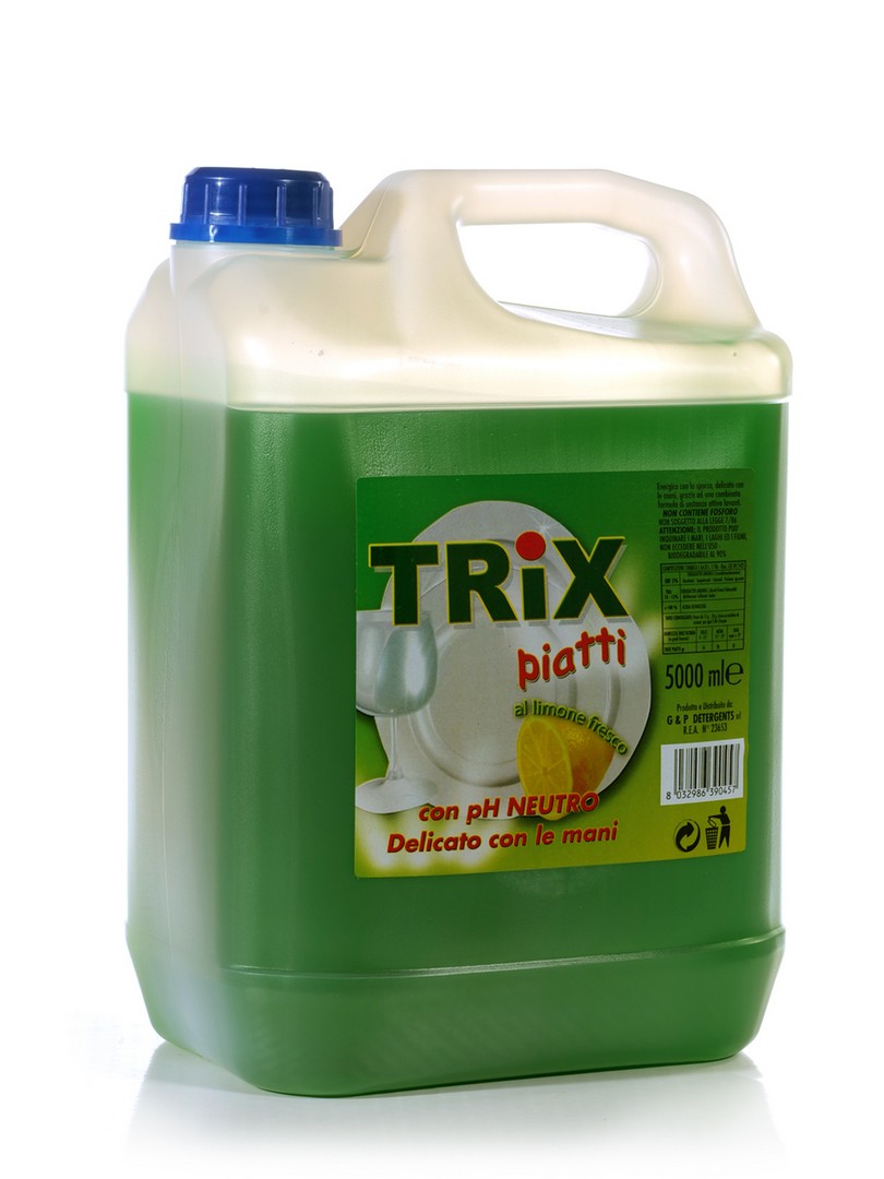 TRIX Piatti detergente manuale per stoviglie - 5 L